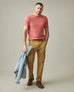 Men's Premium Slub Crew Tee - Red Terra